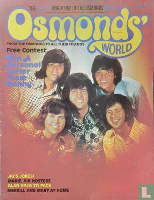 Osmonds world magazine no 10