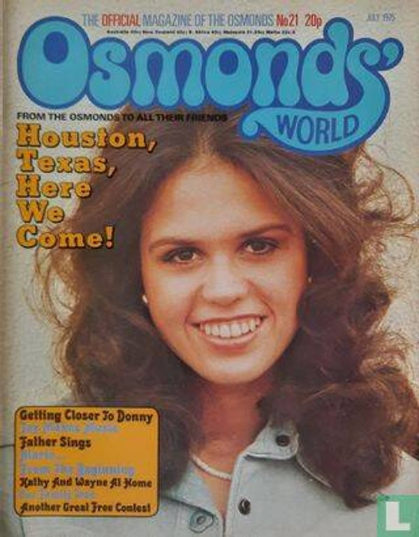 Osmonds world magazine no 21