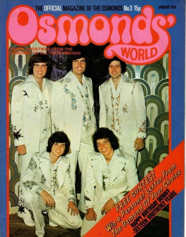 Osmonds world magazine no 3