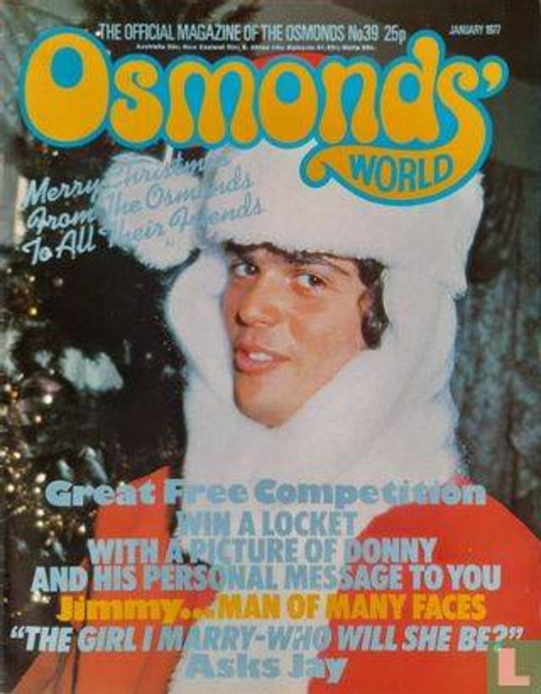 Osmonds world magazine no 39