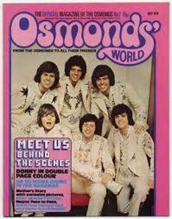 Osmonds world magazine no 7