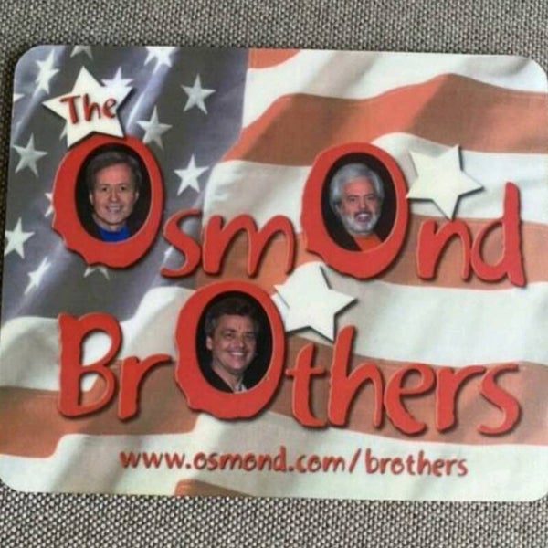 Osmond brothers mousepad