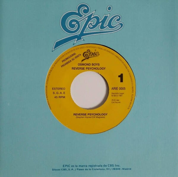 Osmond boys reverse psychology, promo