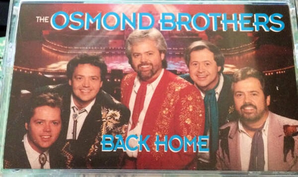 Osmond brothers, back home
