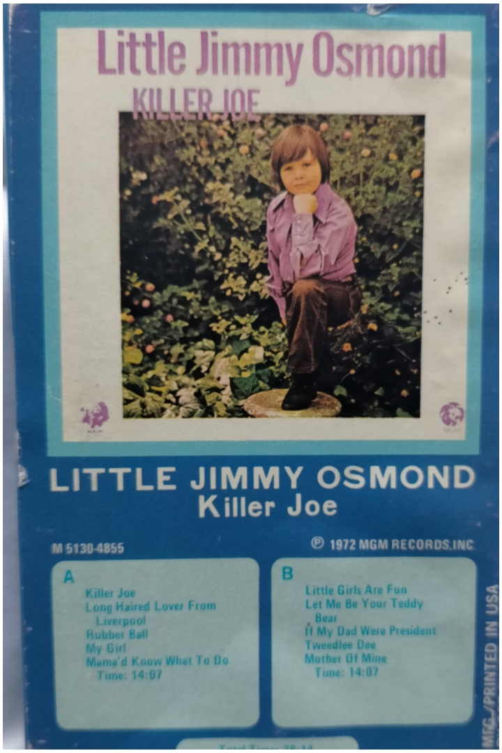 Jimmy Osmond killer Joe