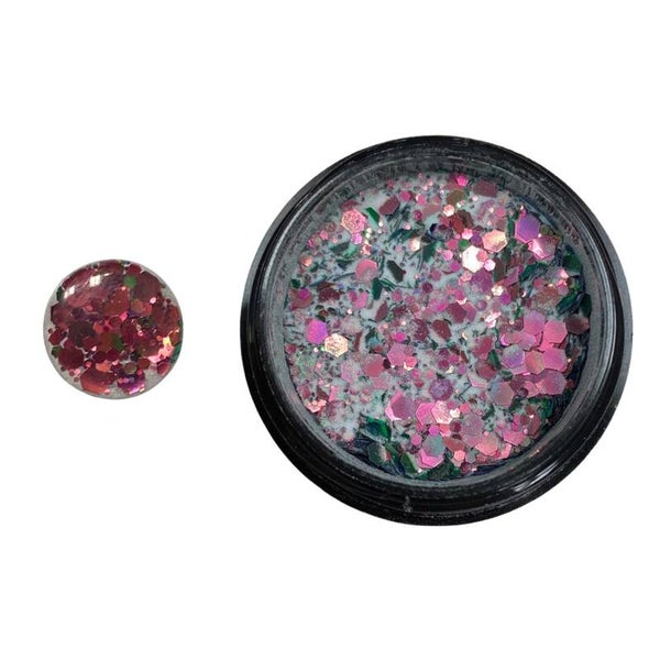 Acryl poeder -  Chameleon Purple - Silver