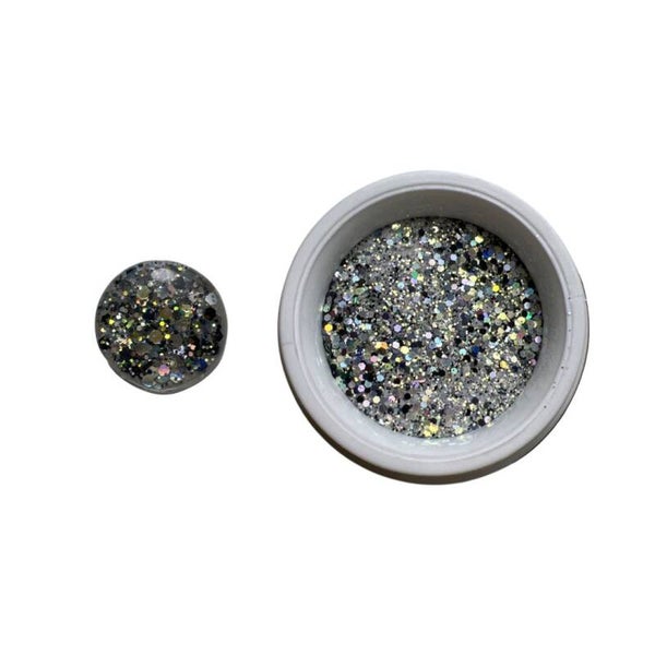 Acryl poeder -  Diamond Black vs Silver
