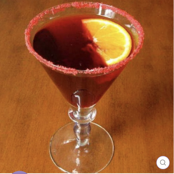 Vampires blood orange cocktail