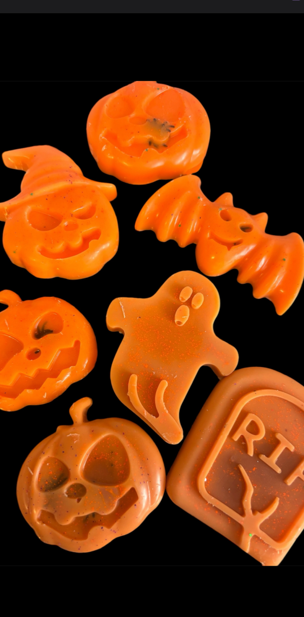 Frosted pumpkin large shape