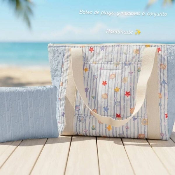 Conjunto bolsa y neceser