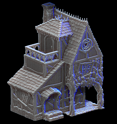 Maison du guérisseur lierre