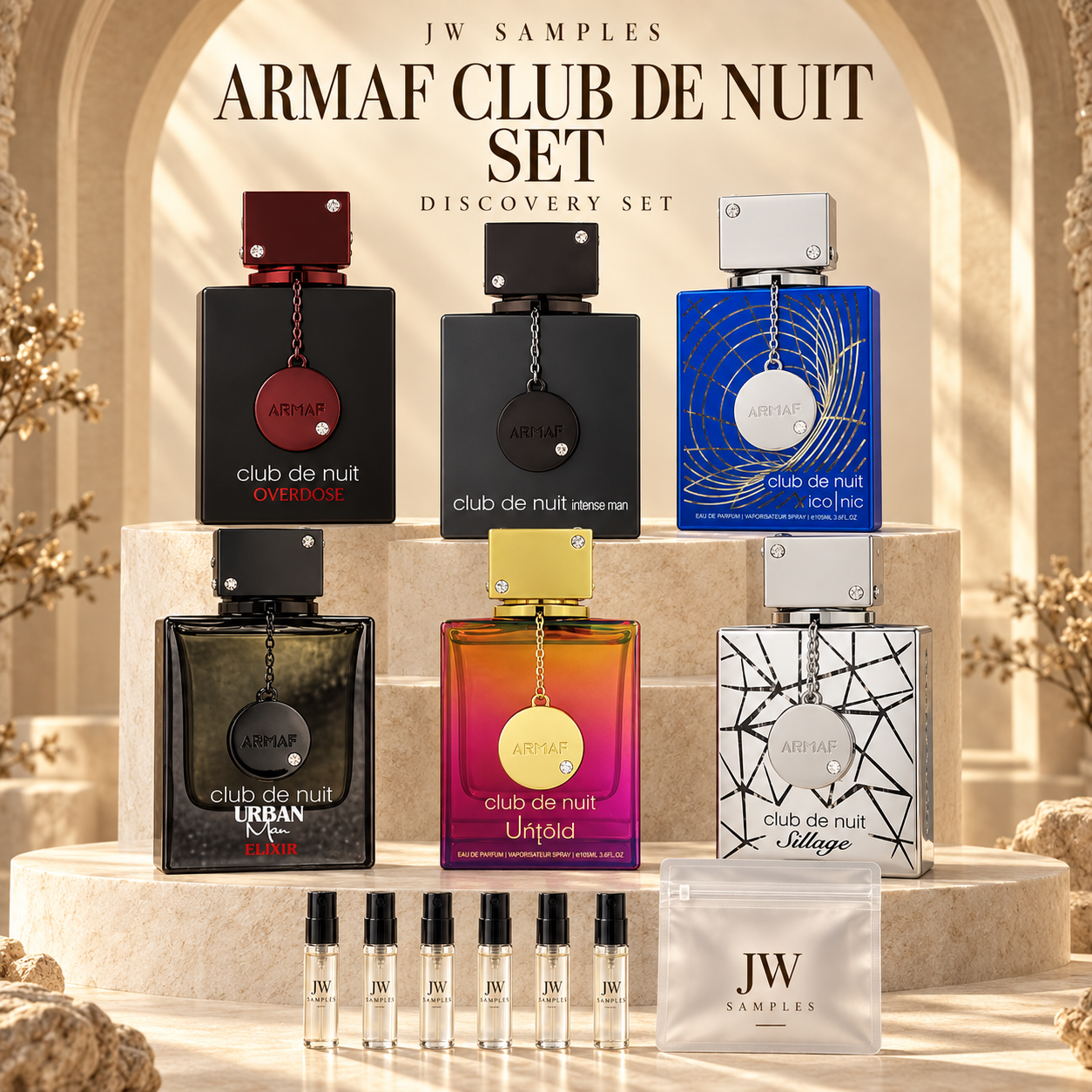 Armaf Club de Nuit Discovery Set | Parfum Samples / Decants