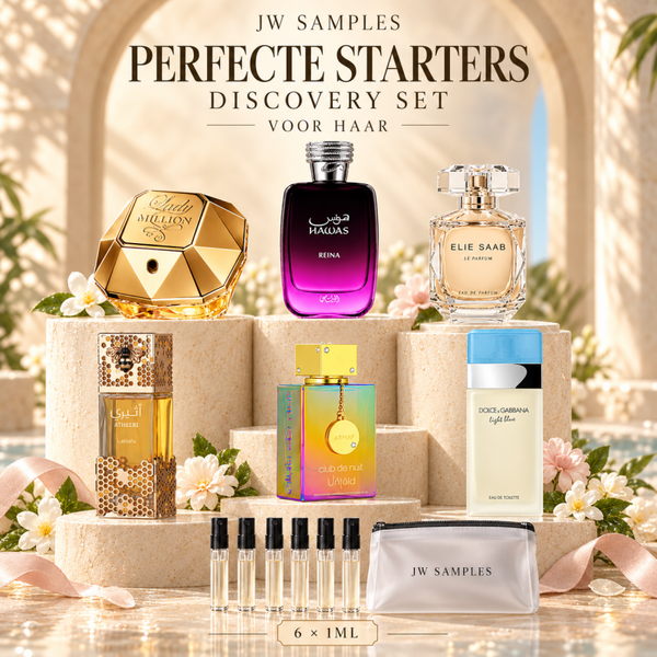 Voor Haar Perfecte Starters Discovery Set | Parfum Samples / Decants
