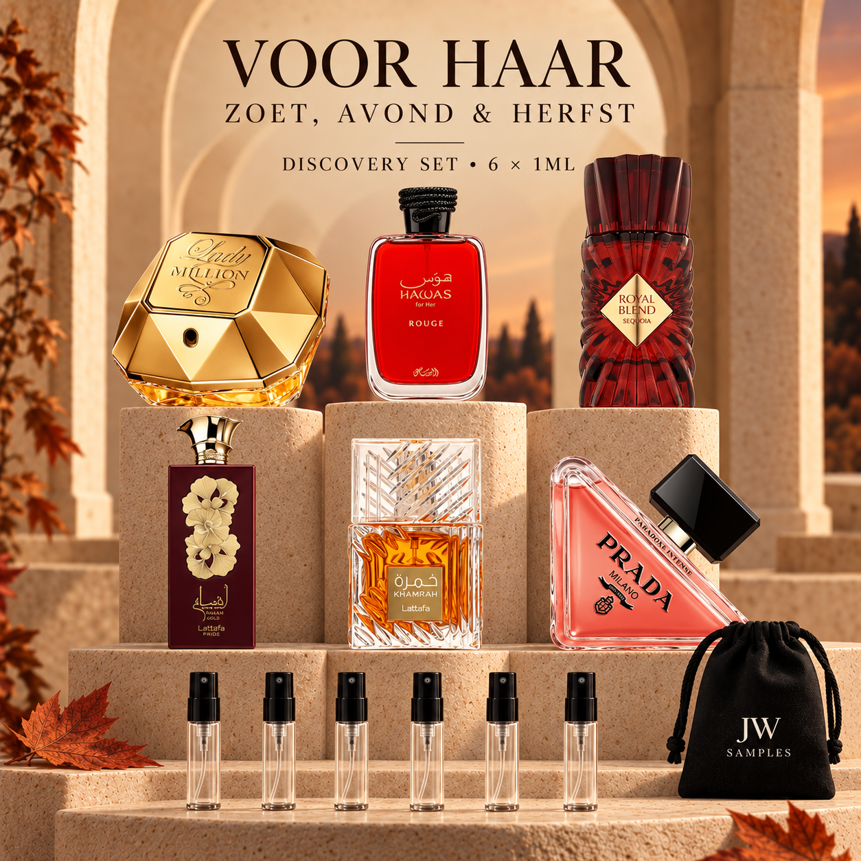 Voor Haar Zoet, Avond & Herfst Discovery Set Parfum