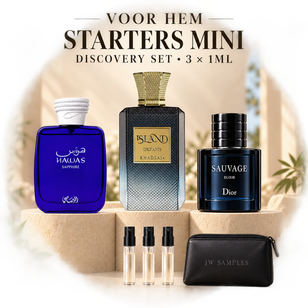 Voor Hem Starters Mini Discovery Set |  3 samples / decants