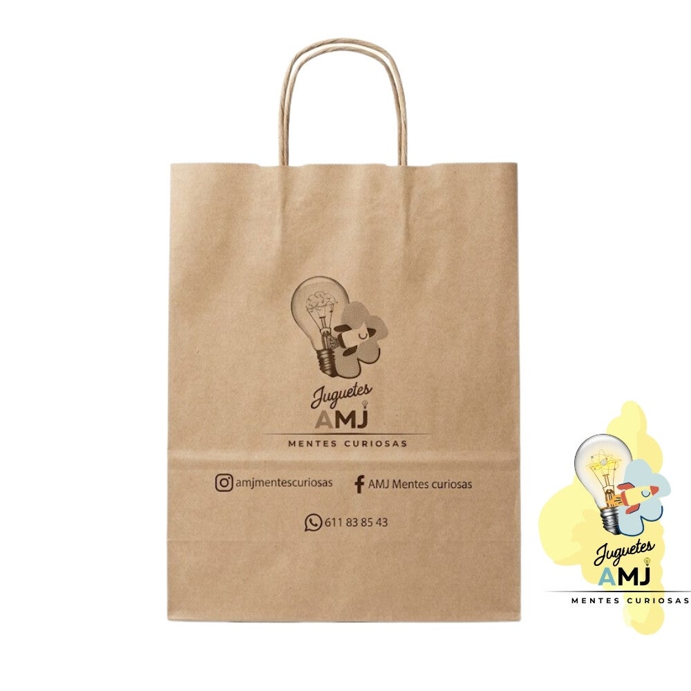 Bolsa Papel AMJ Mentes Curiosas