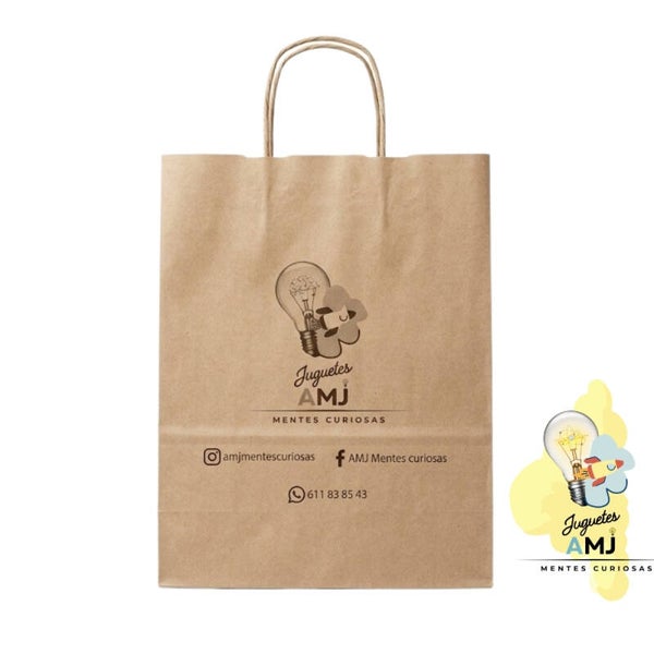 Bolsa Papel AMJ Mentes Curiosas