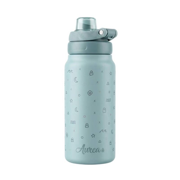 Botella Térmica Sport Glow Up Blue Lovely