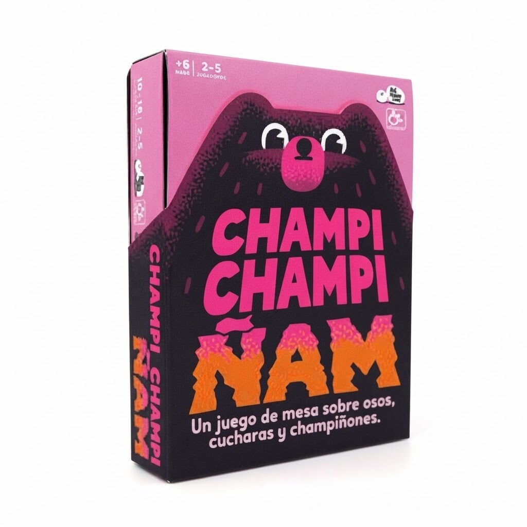 Champi Champi Ñam Juego de cartas Mercurio