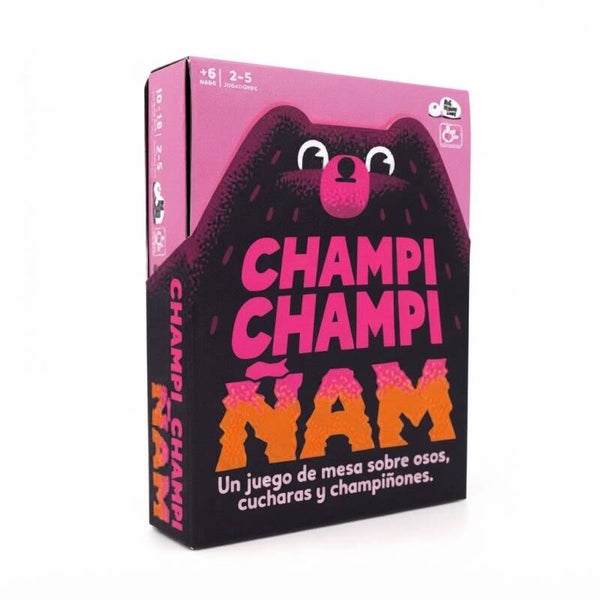 Champi Champi Ñam Juego de cartas Mercurio