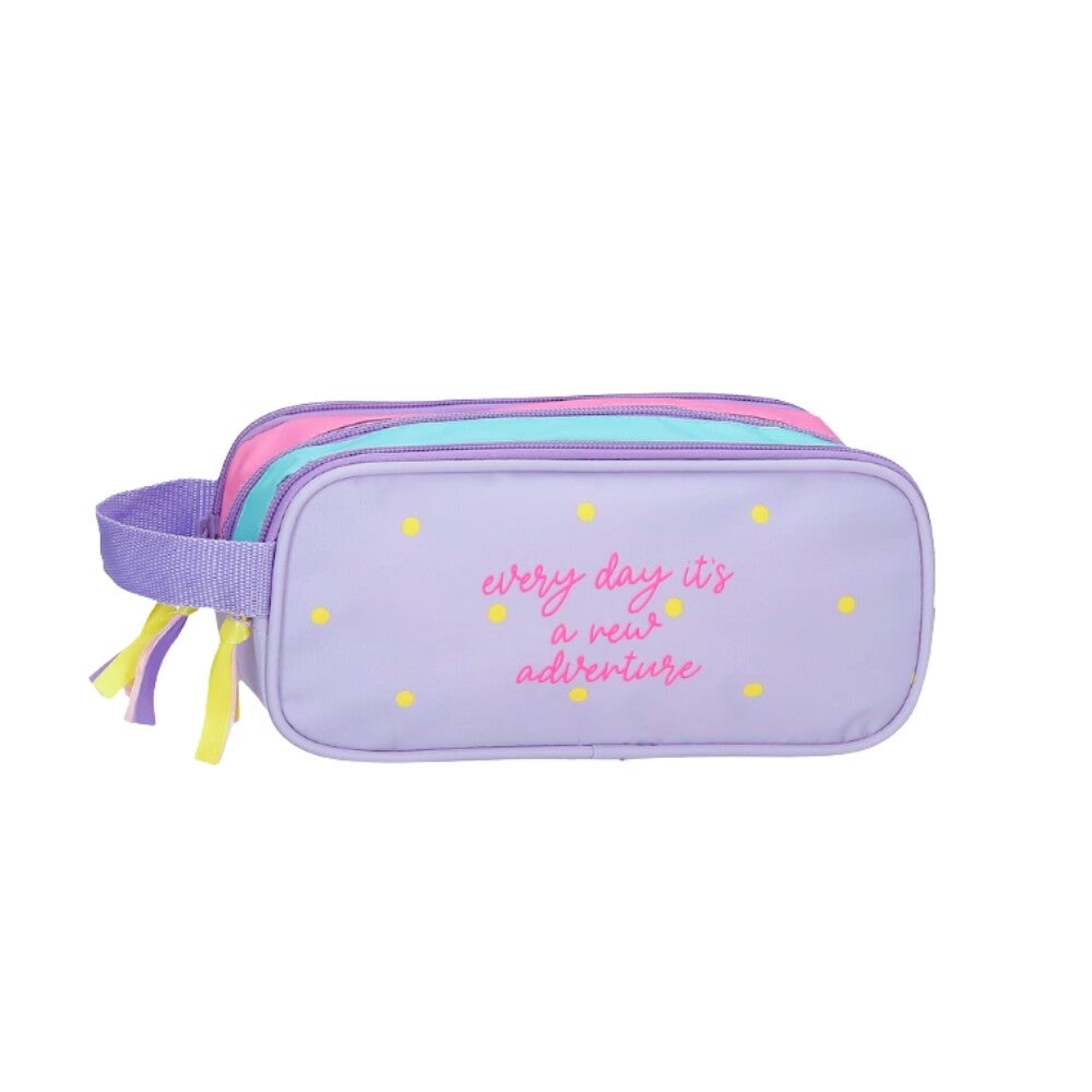 Estuche triple con asa New Adventures Movom