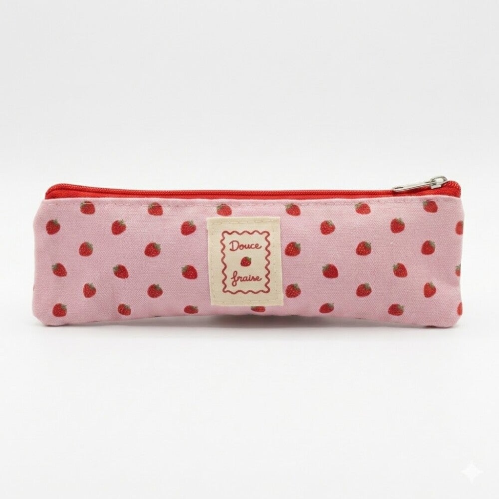 Estuche Tela Dulces Fresas