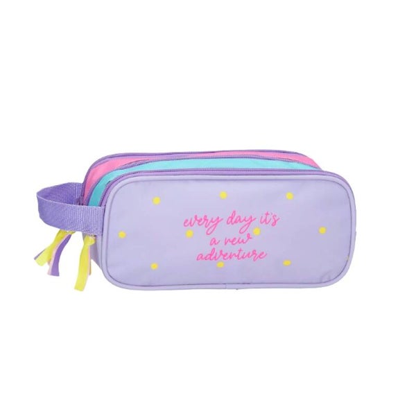Estuche triple con asa New Adventures Movom