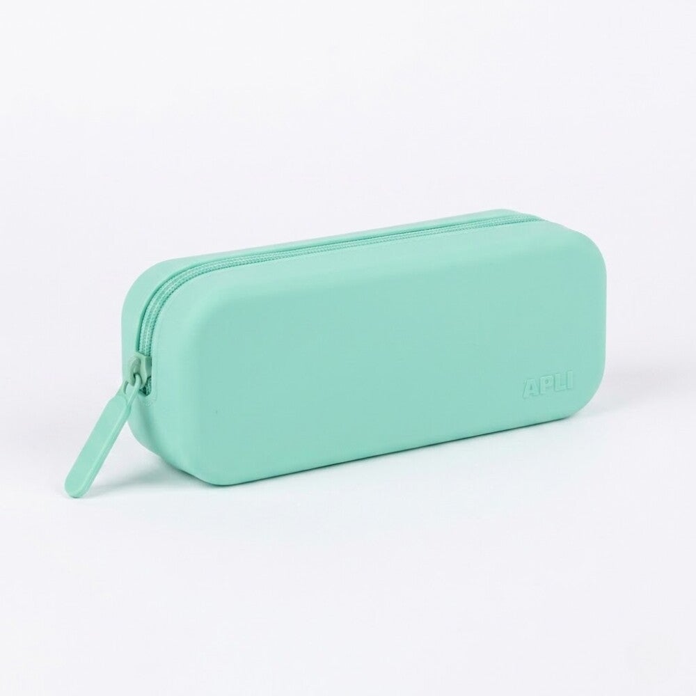 Estuche portatodo silicona Verde Esmeralda Apli Nordik