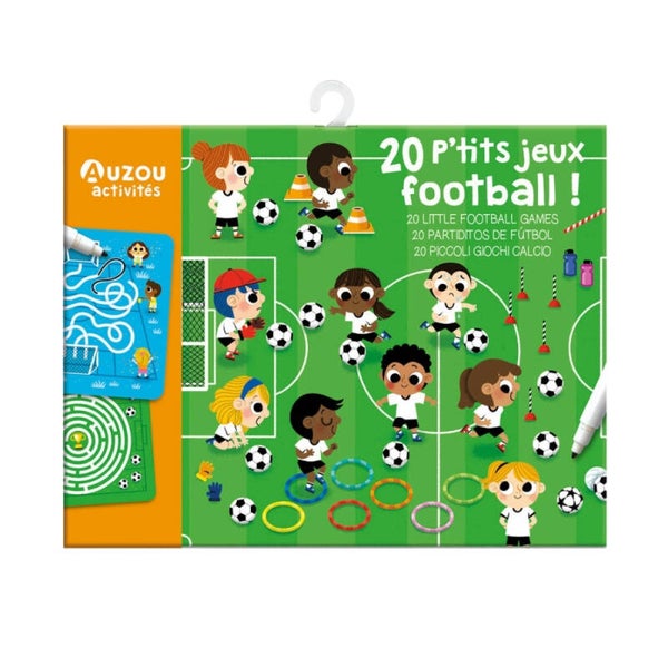 Estuche de juegos 20 Partidos de Fútbol Auzou