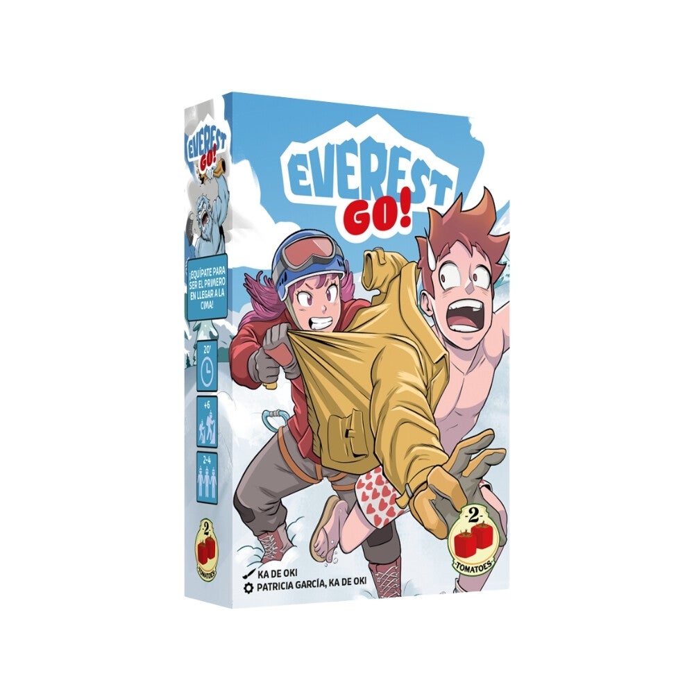 Everest Go! Juego de cartas de 2Tomatoes