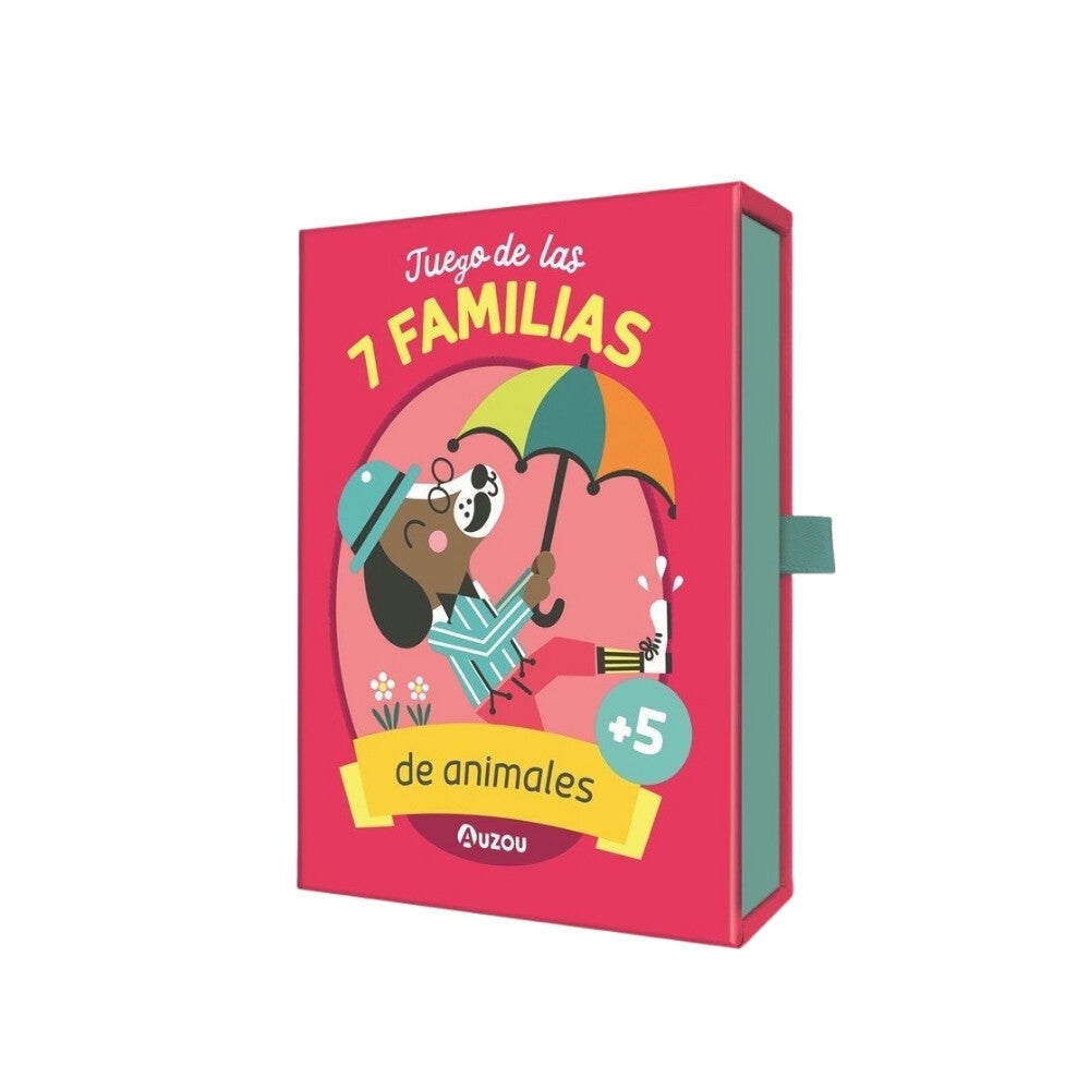 Juego de cartas de las 7 Familias Auzou