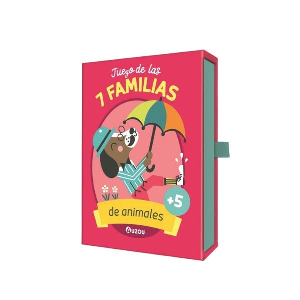 Juego de cartas de las 7 Familias Auzou