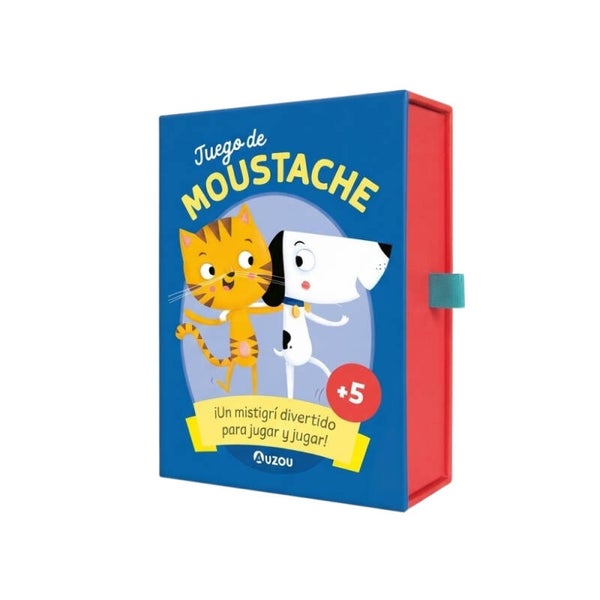 Juego de cartas de Moustache Auzou