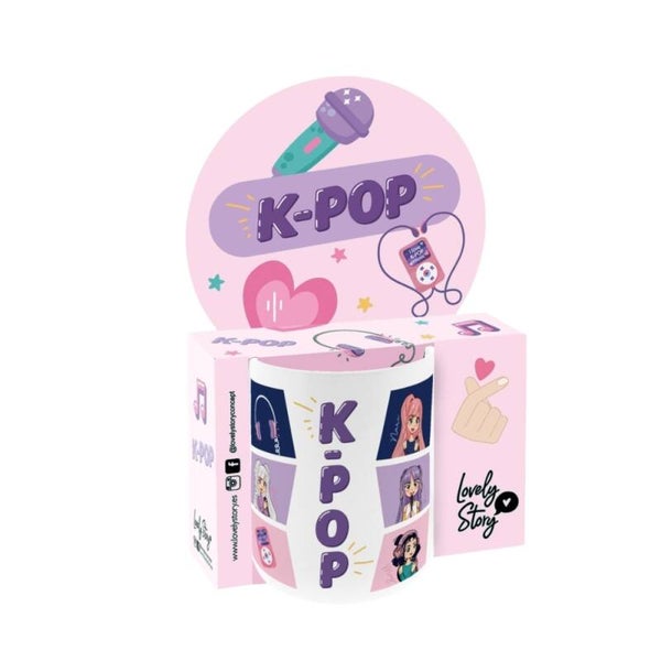 K-Pop Taza Cerámica 330 ml Lovely