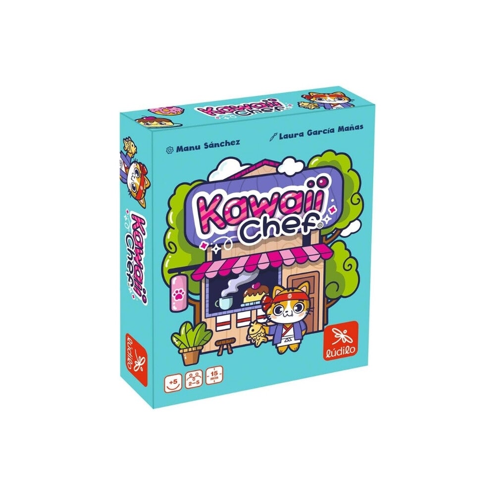 Juego de cartas Kawaii Chef Ludilo
