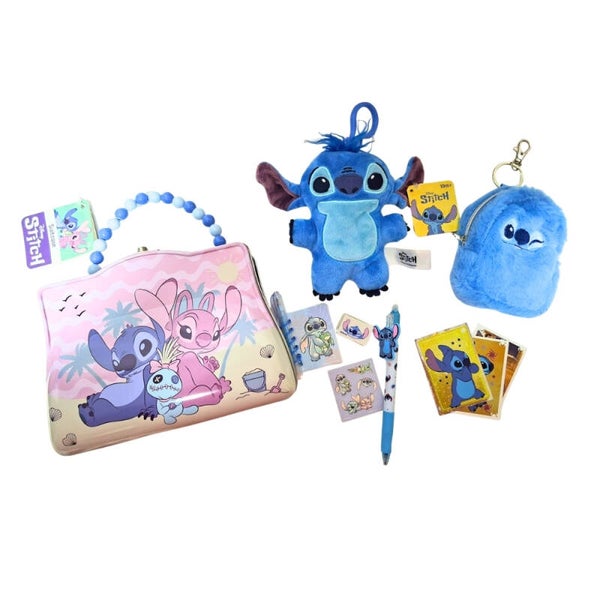 Set de Papelería Maletín Stich y Ángel