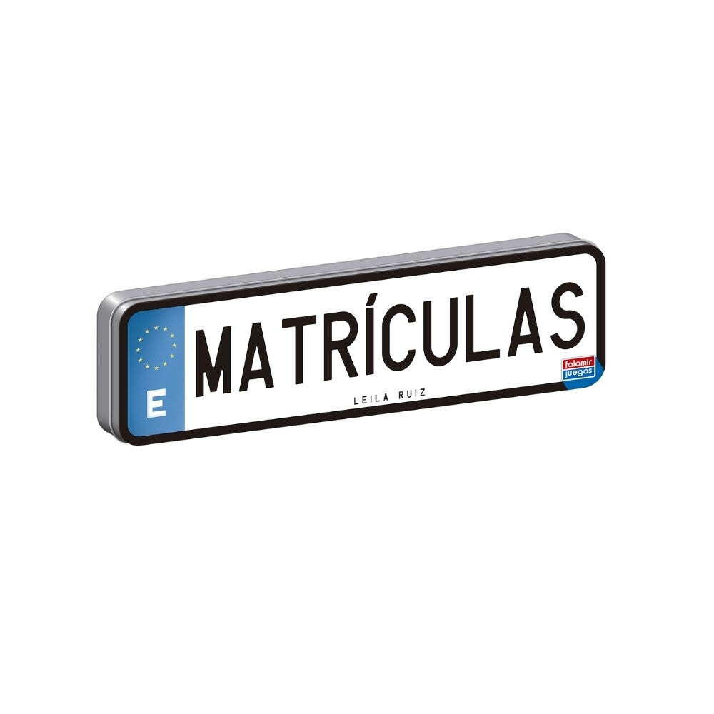 Matrículas Juego Agilidad mental Falomir