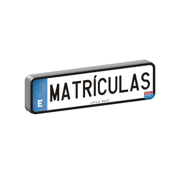 Matrículas Juego Agilidad mental Falomir