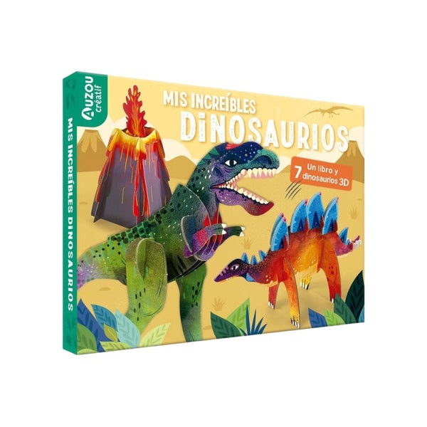 Mis increíbles Dinosaurios. Manualidades Auzou