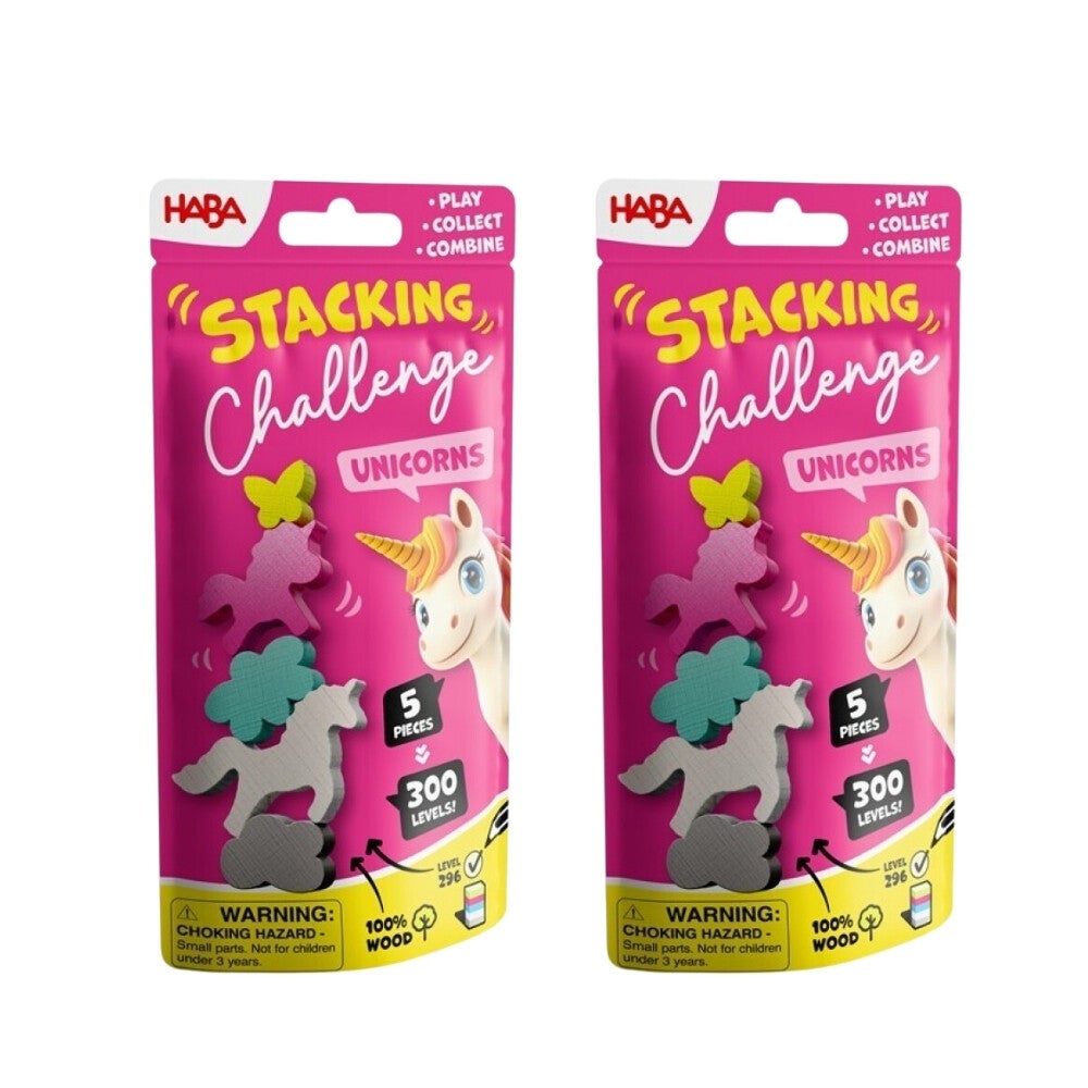 Pack 2 Stacking Challenge Unicors de HABA
