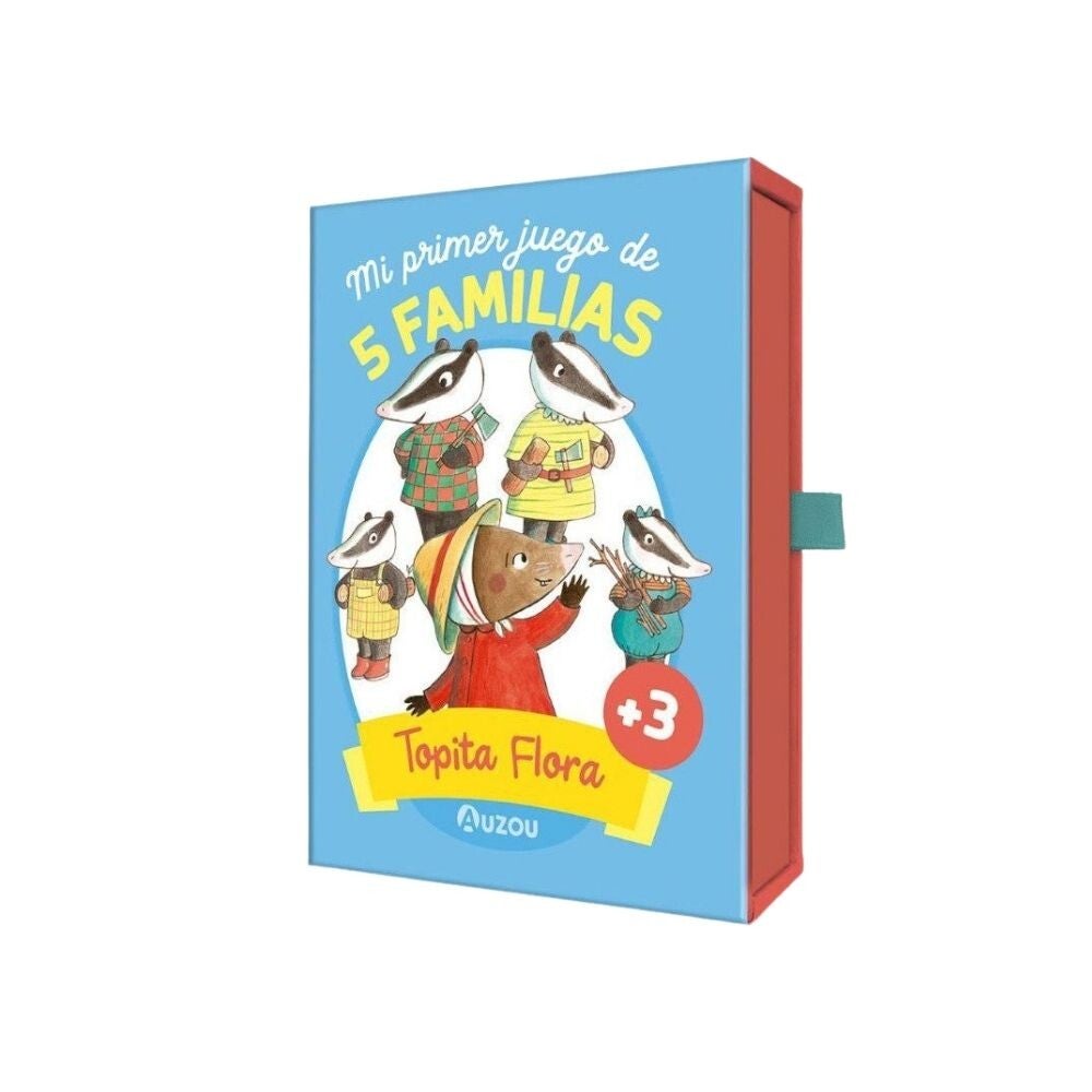 Topita Flora 5 Familias Juego de cartas Auzou