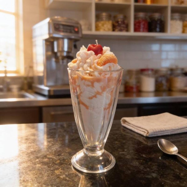 Ice Cream Sundae Candles