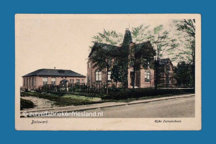 Zuivelschool Bolsward omstreeks 1920