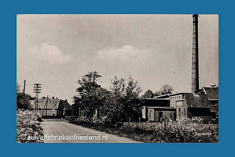 Ansichtkaart zuivelfabriek Bontebok