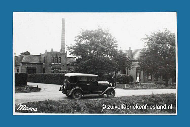 Ansichtkaart zuivelfabriek Morra
