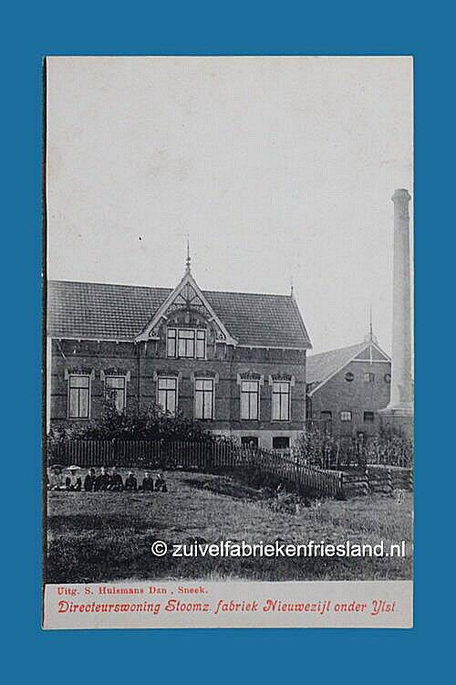 Ansichtkaart zuivelfabriek Nieuwezijl