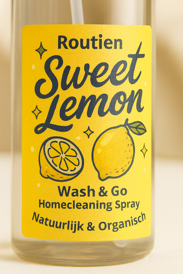 Sweet Lemon ,Home cleaning  Wash& Go spray