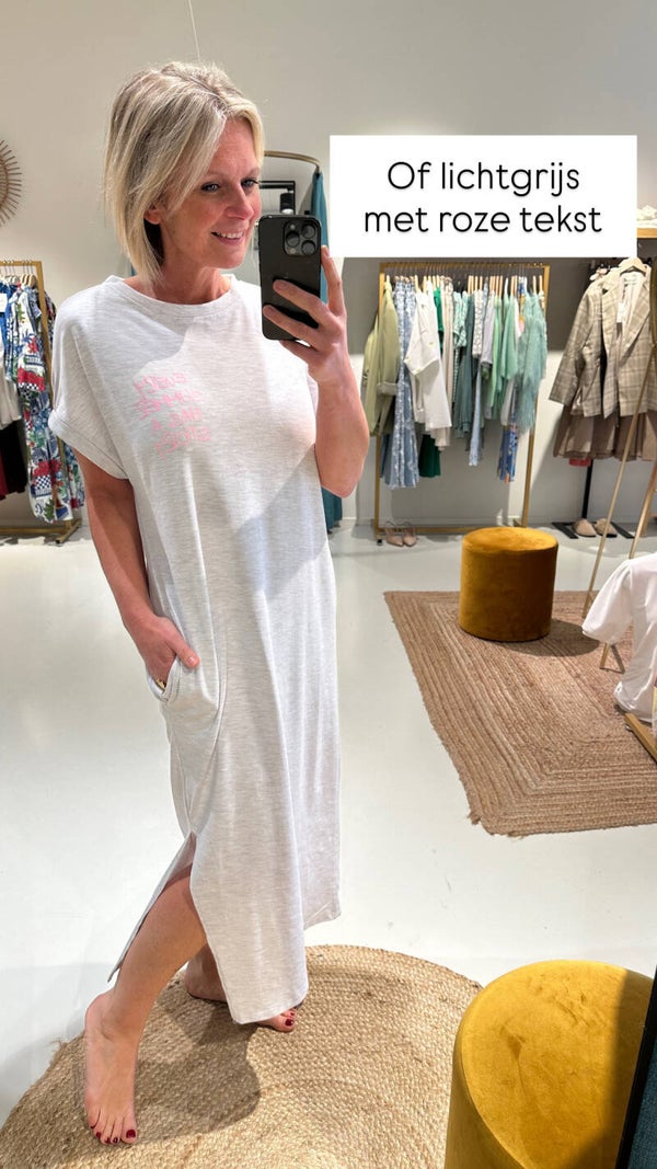 SUMMERSTORY DRESS GREY