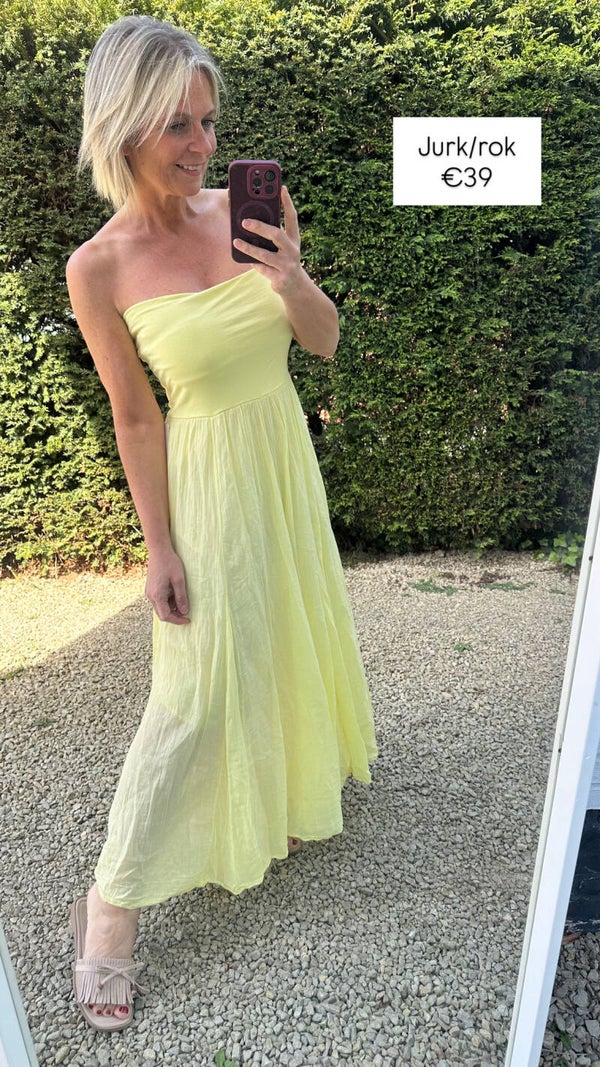 SUMMER DRESS/SKIRT yellow