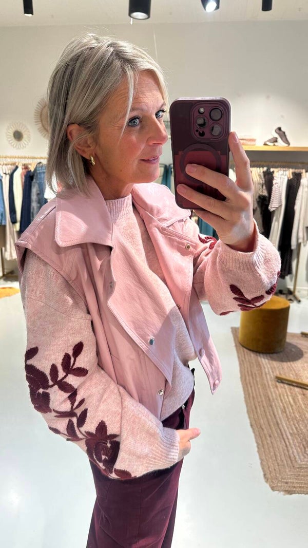 MILLI PINK FAUX CUIR 1208